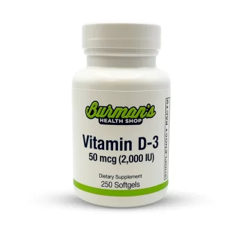 Vitamin D3 50mcg (2000 IU)