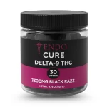 ENDO CURE DELTA-9 THC MELON ICE – WHITE BACKGROUND