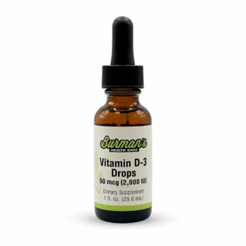 Vitamin D-3 Drops, 50 mcg (2,000 IU)